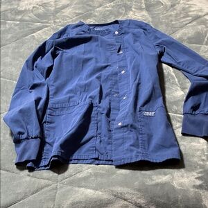 Cherokee Navy Blue Medical Scrub Jacket
